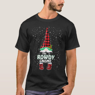 Rowdy Gnome Buffalo Kariert Matching Family Christ T-Shirt