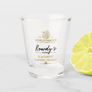 Rowdy-Whiskey-Schuss Schnapsglas