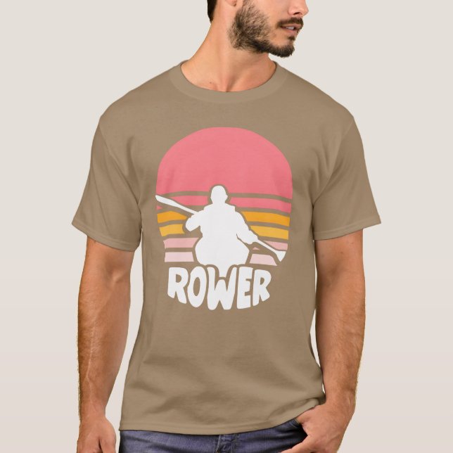 Rower Crew Rowing Row Sports friends T-Shirt (Vorderseite)
