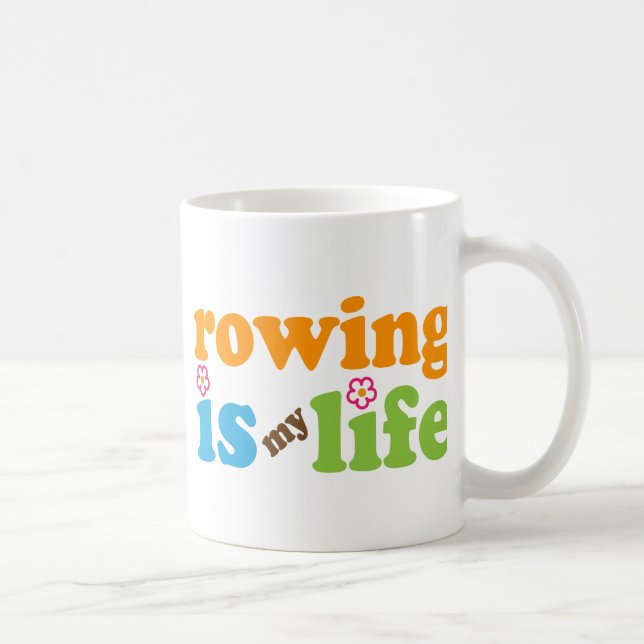 Rower-Geschenk-Mädchen Tasse (Rechts)