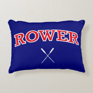 ROWER Red White and Blue Rowing Dekokissen