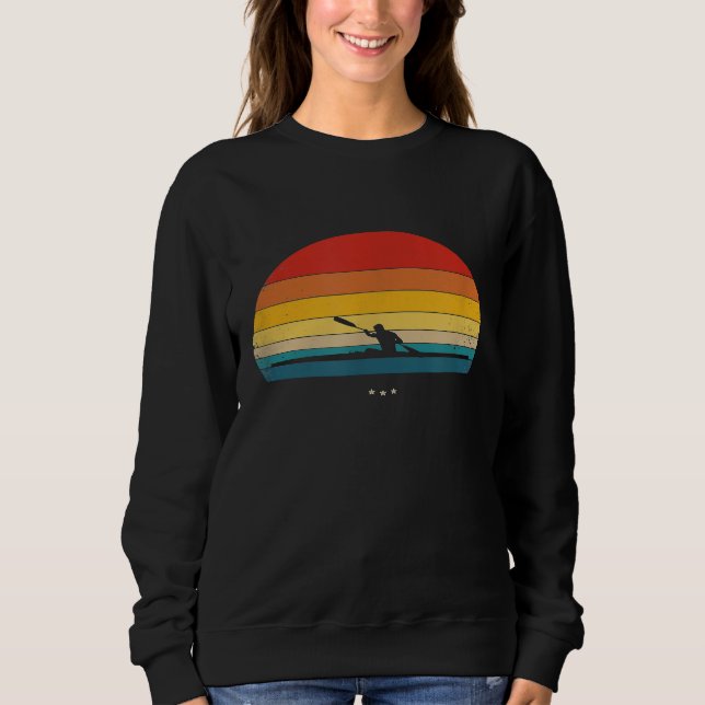 Rower Retro Style 2 Sweatshirt (Vorderseite)