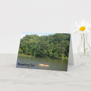 ROWING BY-BIRTHDAY WISHES CARD KARTE