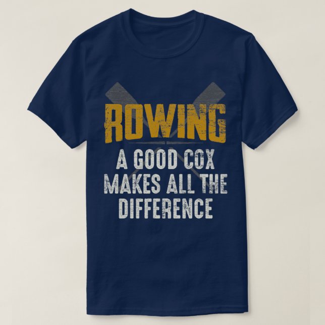Rowing Kayak 4 T-Shirt (Design vorne)