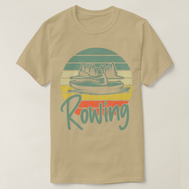 Rowing Summer Vacation Retro 2022 T-Shirt (Design vorne)