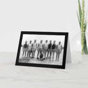 Rowing Team der Universität Pennsylvania 1915 Karte
