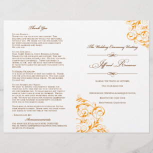 Roxannes Hochzeitsprogramm