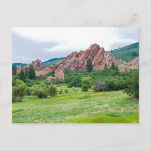 Roxborough Meadows Mountains and Spions Postkarte