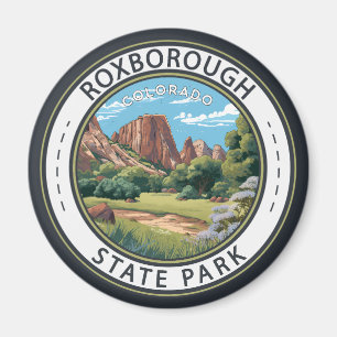 Roxborough Staat Park Colorado Abzeichen Magnet