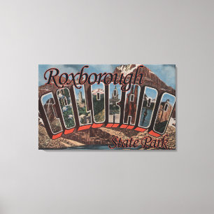 Roxborough Staats-Park, Colorado Leinwanddruck