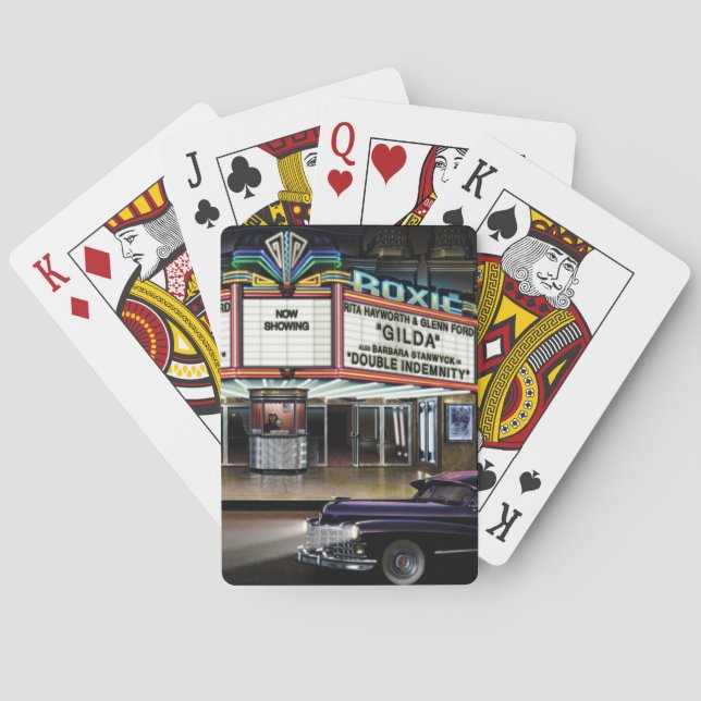 Roxie Bild-Show Spielkarten (Rückseite)