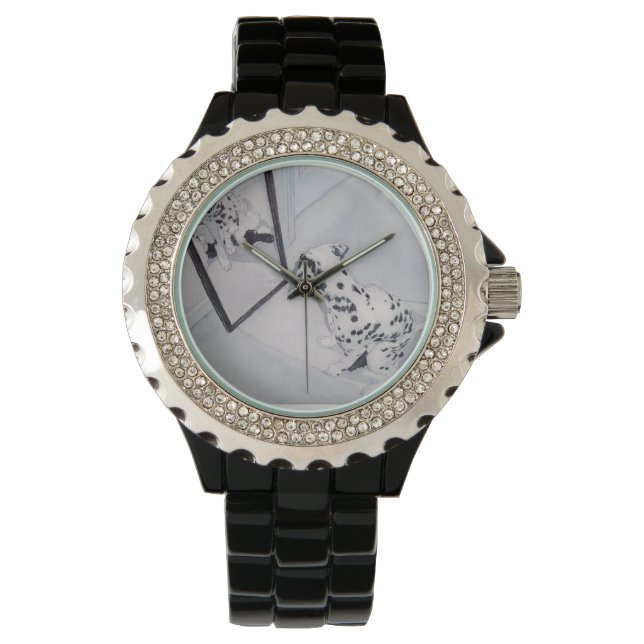 Roxie der Dalmatiner Armbanduhr (Vorderseite)