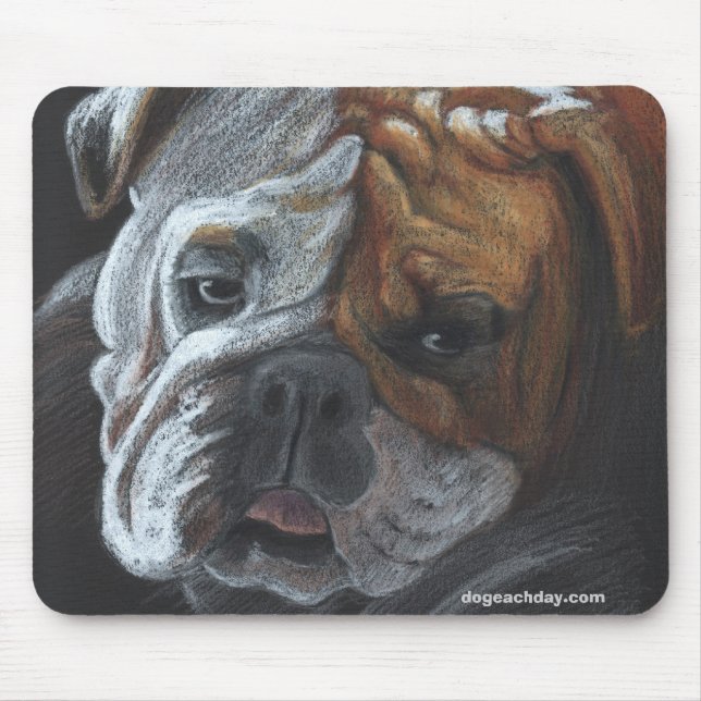 Roxie, dogeachday.com mousepad (Vorne)