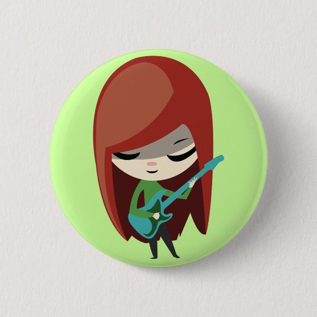 Roxie Rockstar Button (Vorderseite)