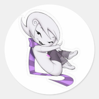 Roxy-Aufkleber Runder Aufkleber