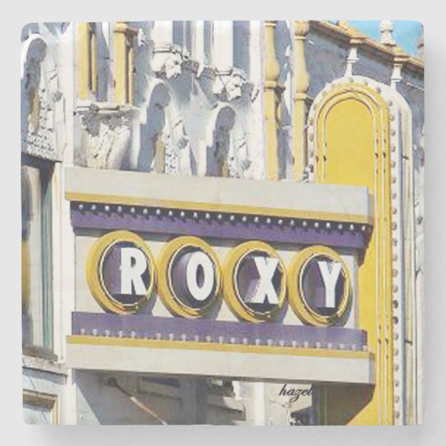 Roxy Theater Atlanta, Roxy Theater Steinuntersetzer (Vorderseite)