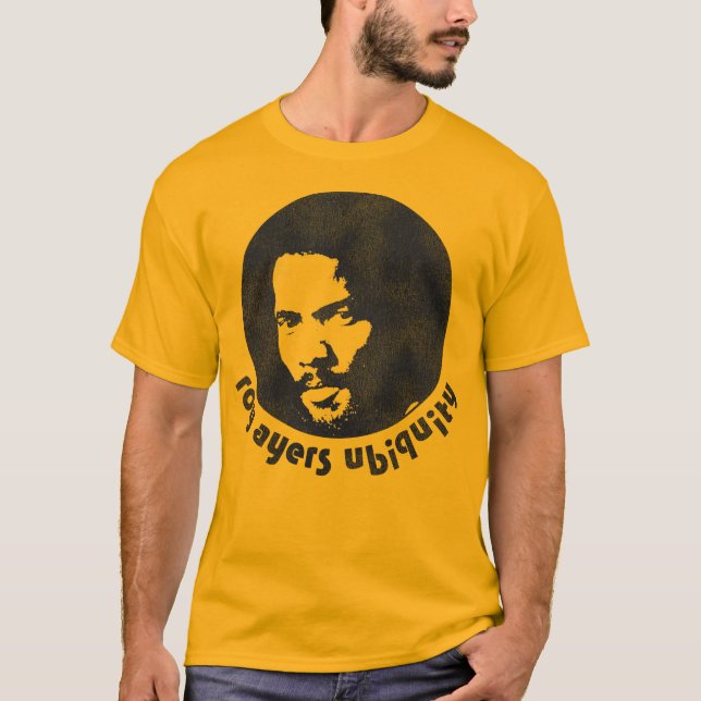 Roy Ayers - Ubiquity Jazz Vibraphonist Retro Music T-Shirt (Vorderseite)