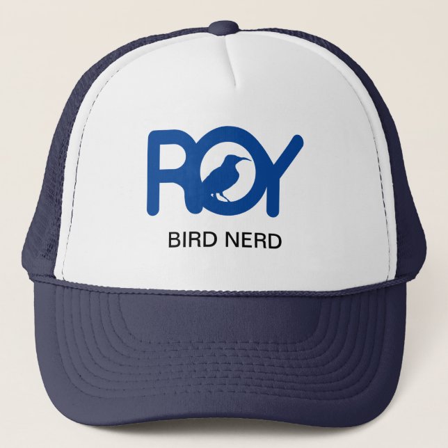 Roy Bird Nerd Truckerkappe (Vorderseite)