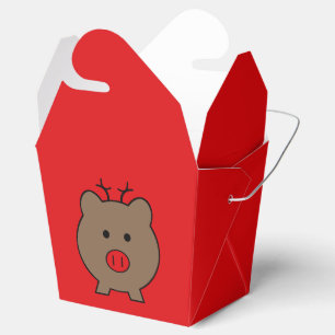 Roy das Weihnachtsschwein Geschenkschachtel
