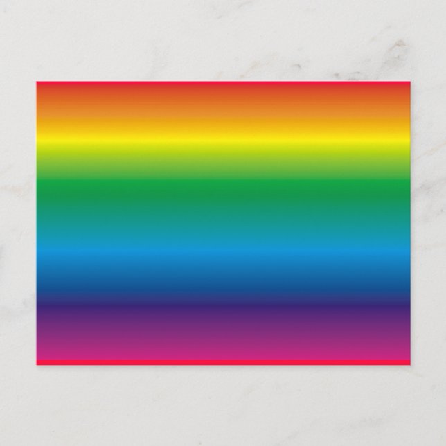 ROY G BIV POSTKARTE (Vorderseite)