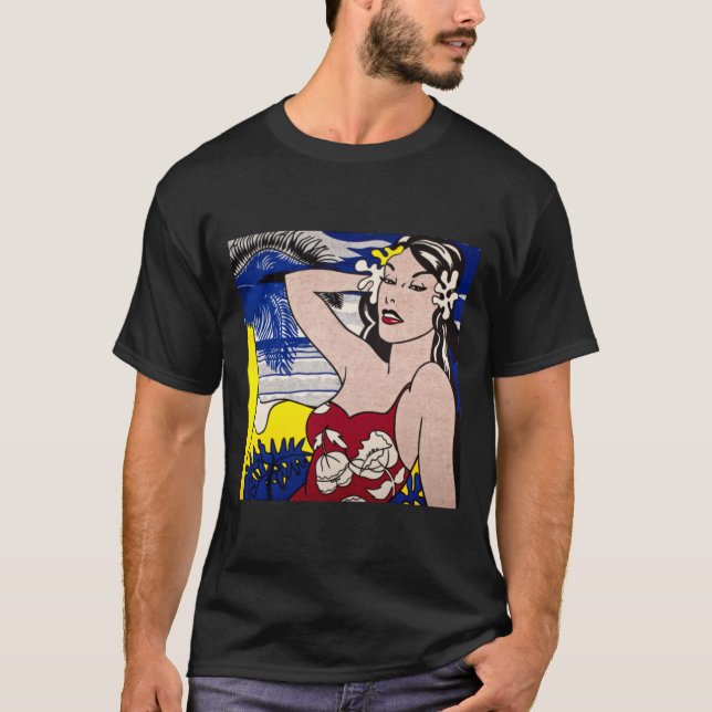 Roy Lichtenstein - Pop art1 T-Shirt (Vorderseite)