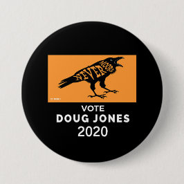 Roy Moore NeverMoore Doug Jones 2020 Button