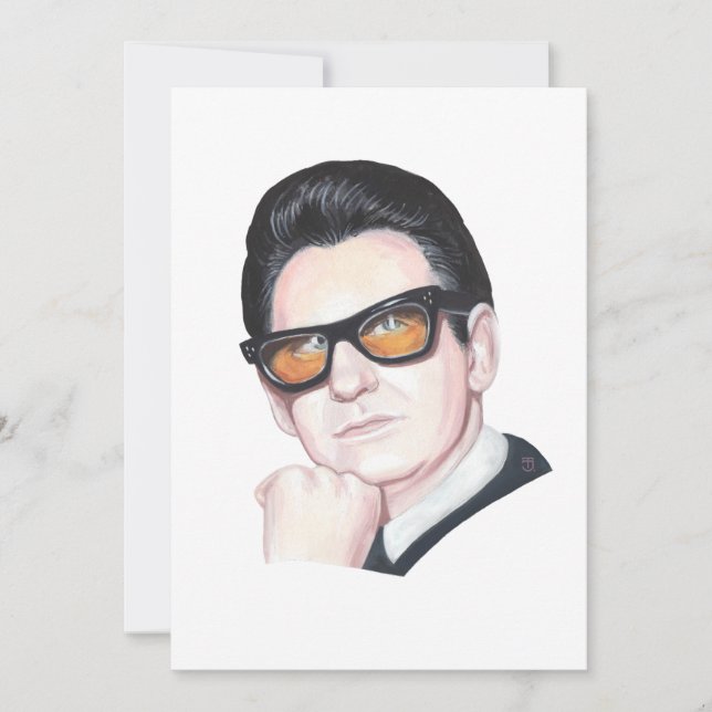 Roy Orbison Feiertagskarte (Vorderseite)