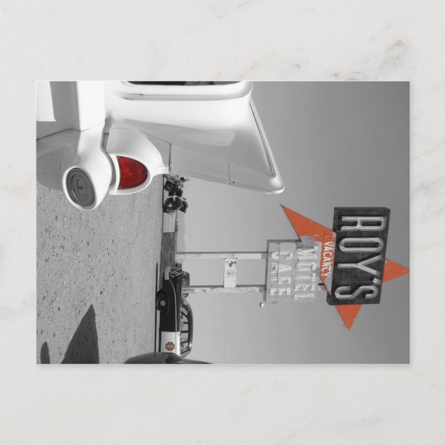 Roy’s Cafe Postkarte (Vorderseite)