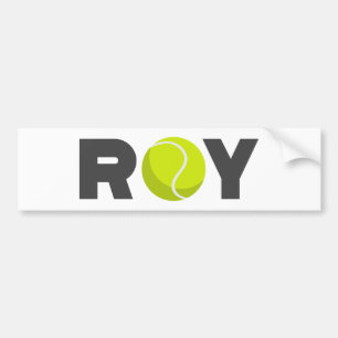 Roy Tennis Autoaufkleber