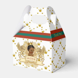 Royal African Prince Green Red Danke Geschenkschachtel