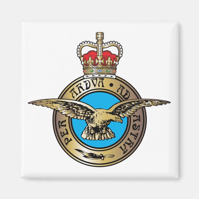 Royal Air Force Abzeichen Magnet (Vorne)