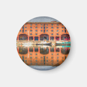 Royal Albert Dock Liverpool Kunst Magnet