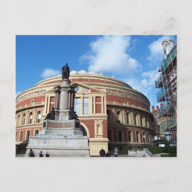 Royal Albert Hall London Postkarte (Vorderseite)
