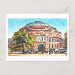 Royal Albert Hall London Vintag Postcard Postkarte