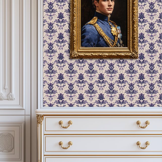 Royal Amethyst Blüht Princesscore Tapete (Royal Amethyst Flourish Princesscore Wallpaper)