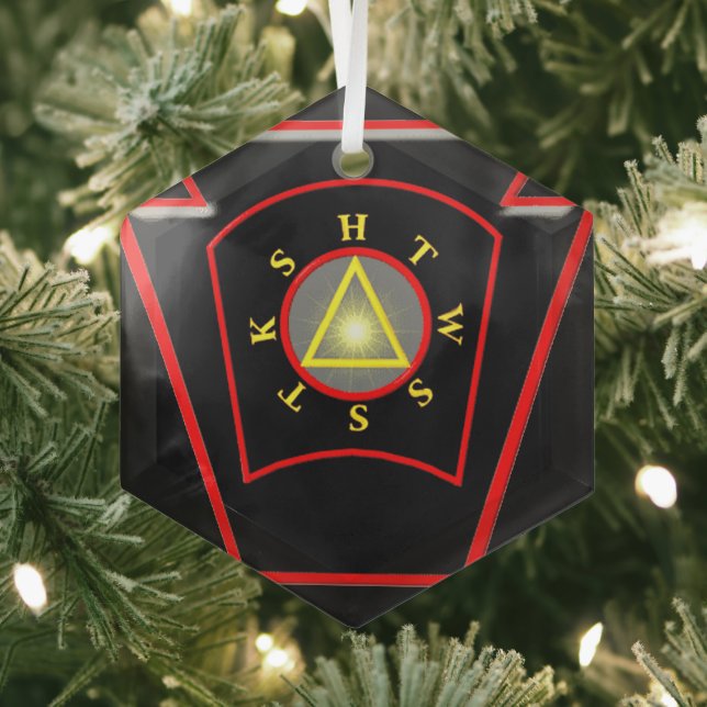 Royal Arch Ornament Aus Glas (Insitu)