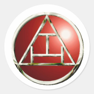 Royal Arch Products Runder Aufkleber