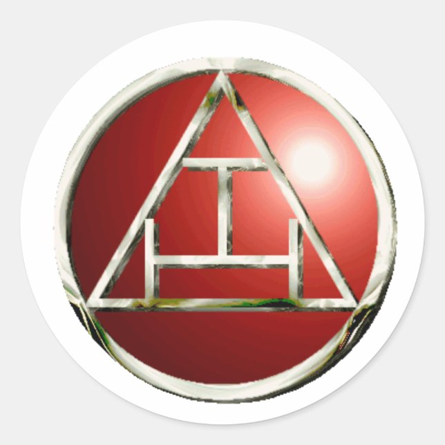 Royal Arch Products Runder Aufkleber (Vorderseite)