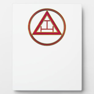 Royal Arch Triple Tau Fotoplatte