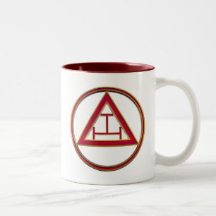 Royal Arch Triple Tau Zweifarbige Tasse