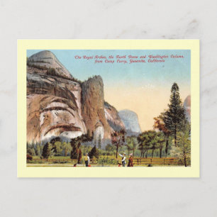 Royal Arches, Yosemite Nationalpark Vintag Postkarte