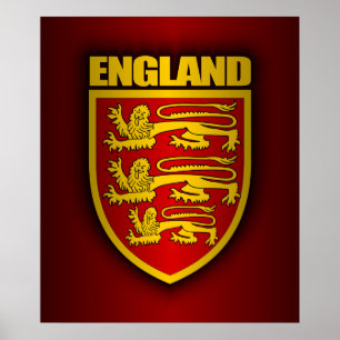 Royal Arms of England Poster