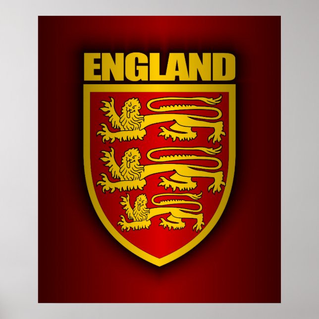 Royal Arms of England Poster (Vorne)