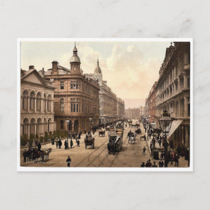 Royal Avenue. Belfast. Co. Antrim, Irland selten P Postkarte