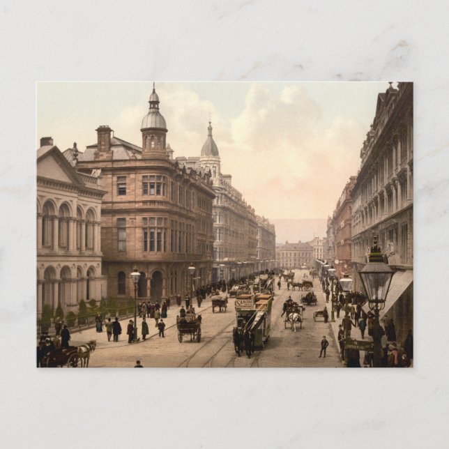 Royal Avenue Belfast Postcard Postkarte (Vorderseite)
