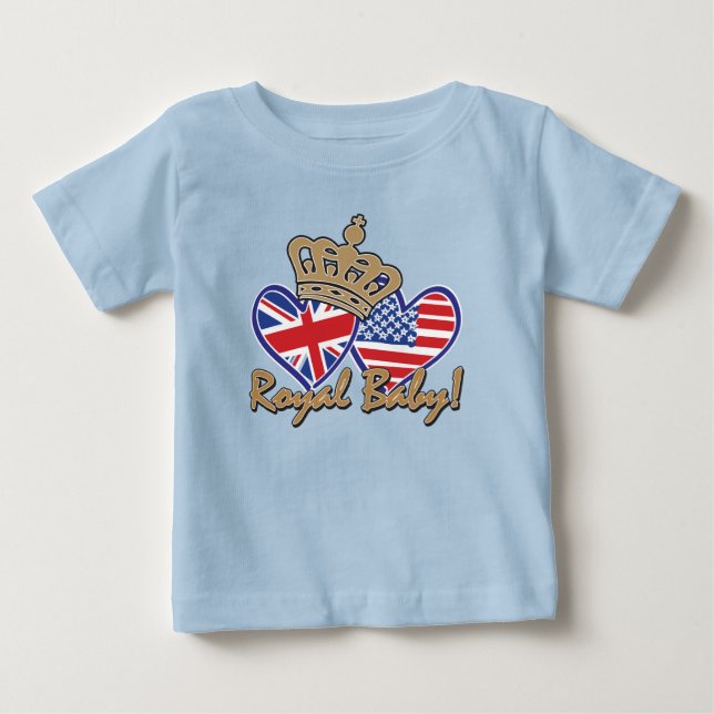 Royal Baby Crown T-shirt (Vorderseite)