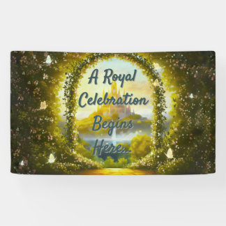 Royal Baby Shower Eine königliche Feier beginnt hi Banner