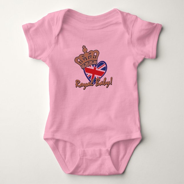 Royal Baby Strampler (Vorderseite)