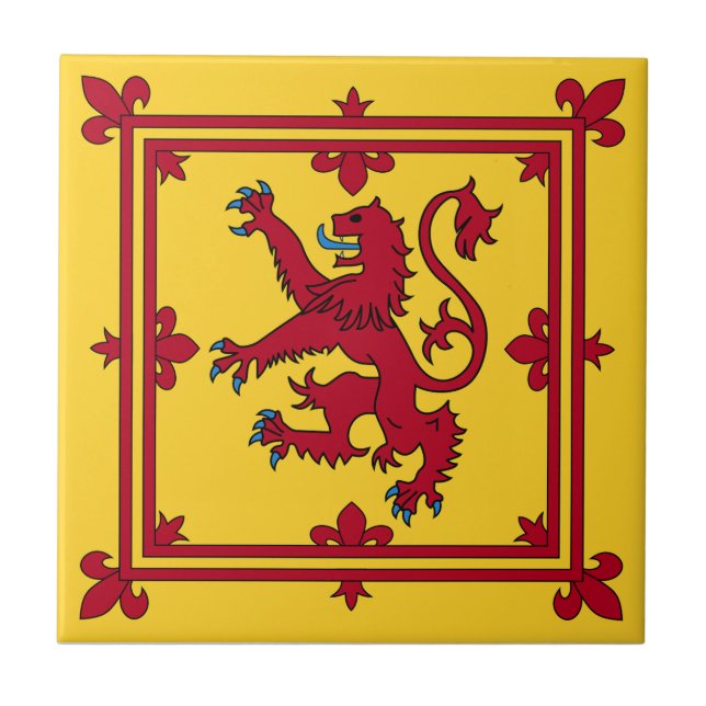Royal Banner - Schottland Fliese (Vorderseite)
