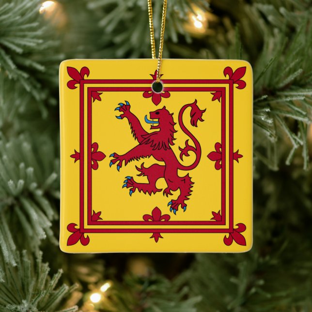 Royal Banner - Schottland Keramikornament (Baum)